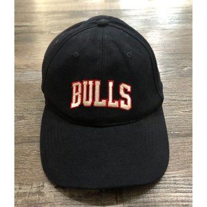 Kick 10 Headwear NBA Chicago Bulls Adjustable Hat Cap Black Tribune Basketball